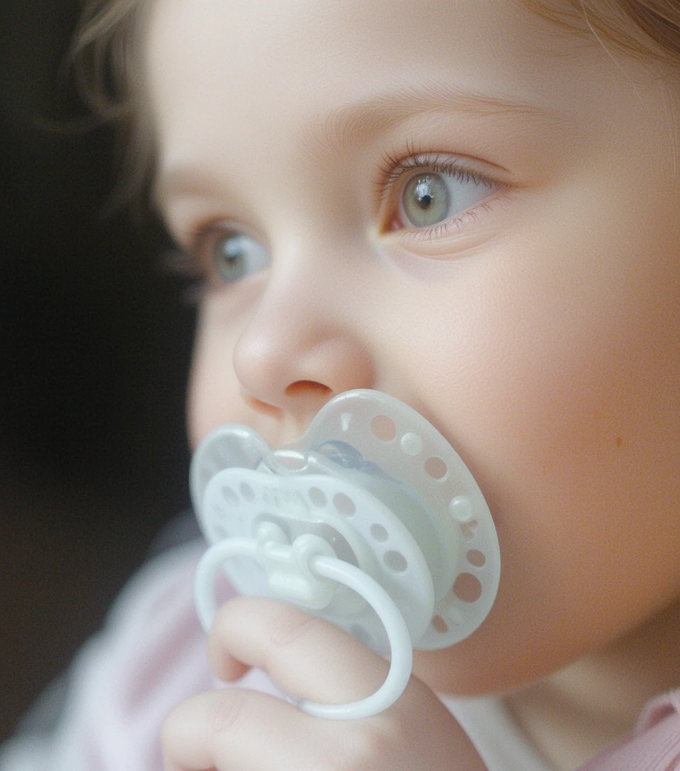 Baby Pacifier with Easy Grip Handle – Best for 6+ Months