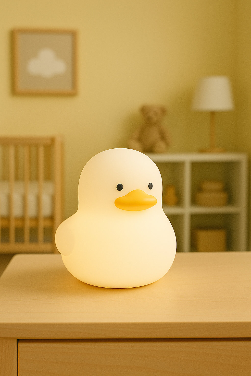 Every Nursery Needs a USB Rechargeable Duck Night Light