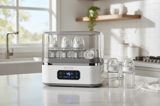 Best Overall: Baby Brezza Bottle Sterilizer and Dryer Advanced