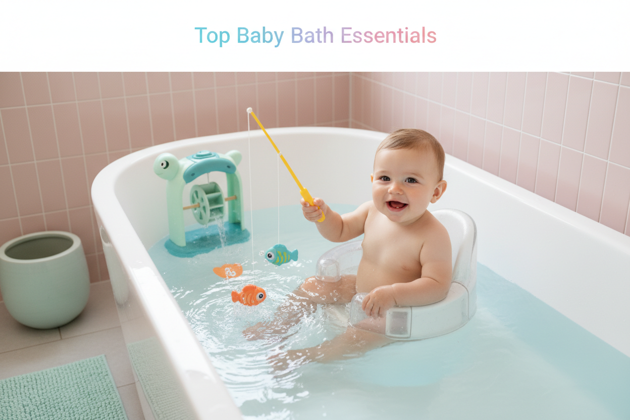 Baby Bath Essentials For a Newborns