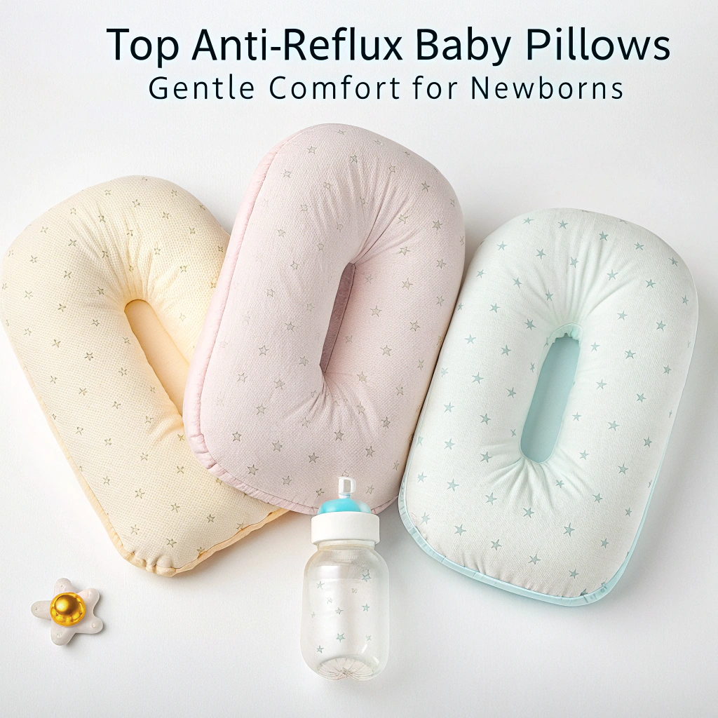 How Anti-Reflux Baby Pillows Help Your Little One Sleep and Feed Comfortably