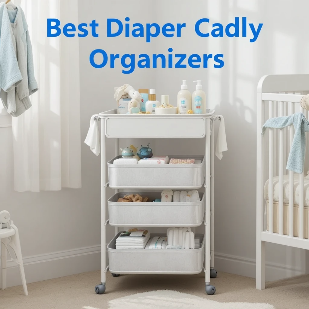 Keep Baby Essentials Organized: Best 3-Tier Rolling Diaper Caddy Organizers Every Parent Needs