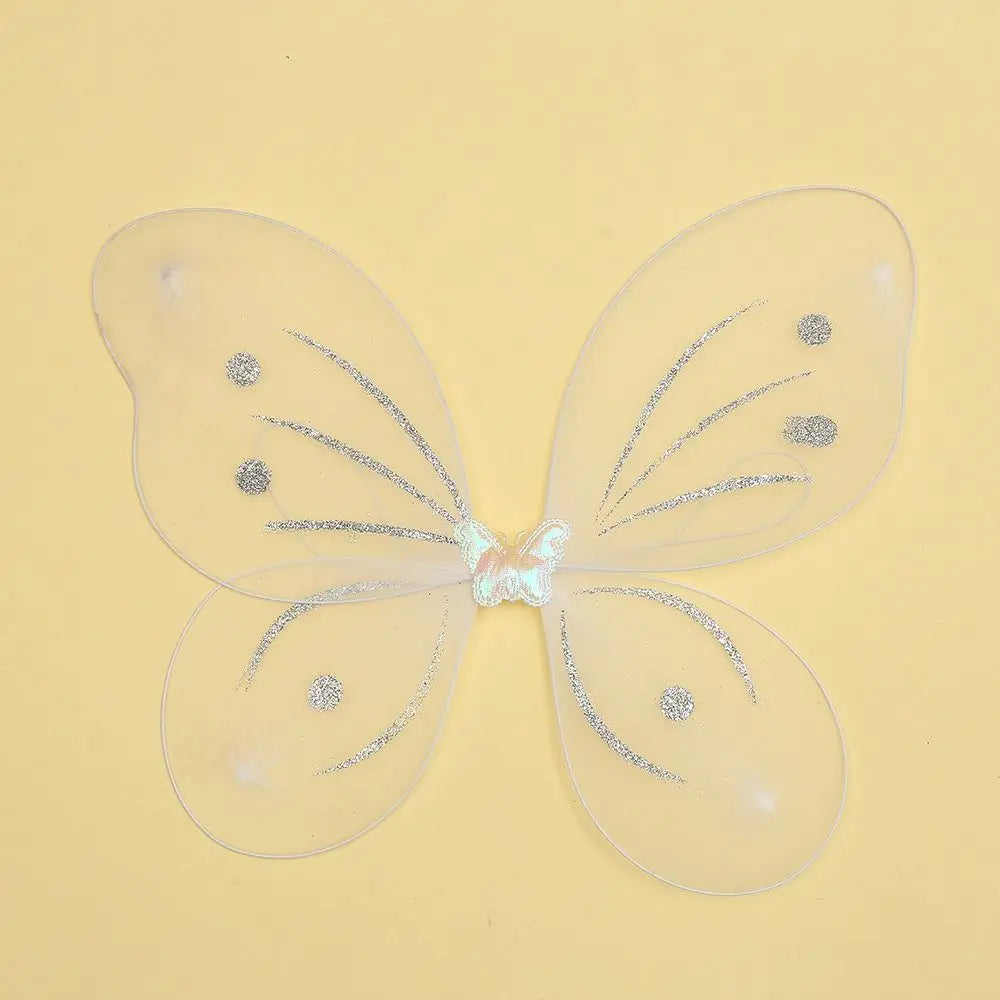Kids Butterfly Fairy Costume Set – 3-Piece Wings, Headband & Wand for Girls