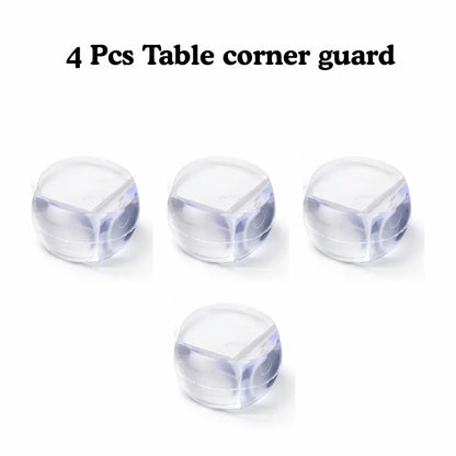 Bubby & Maa Baby Safety Combo Table Corner Protector & Baby Safety Lock Straps