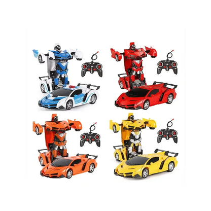 Bubby & Maa 2in1 Transforming RC Car Robot – Remote Control Sports Vehicle for Kids