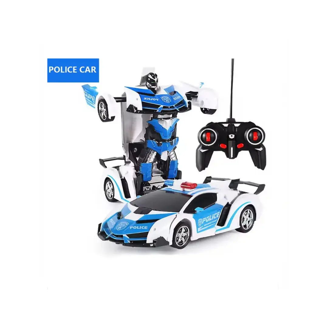 Bubby & Maa 2in1 Transforming RC Car Robot – Remote Control Sports Vehicle for Kids