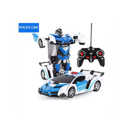 Bubby & Maa 2in1 Transforming RC Car Robot – Remote Control Sports Vehicle for Kids