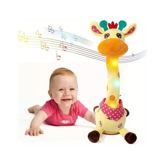 Bubby & Maa Talking Mimic Toy for Toddlers Singing & Voice Repeating Yellow