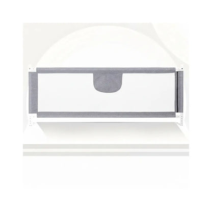 Bubby & Maa Baby Safety Bed Fence – Adjustable 110-Level, Gray