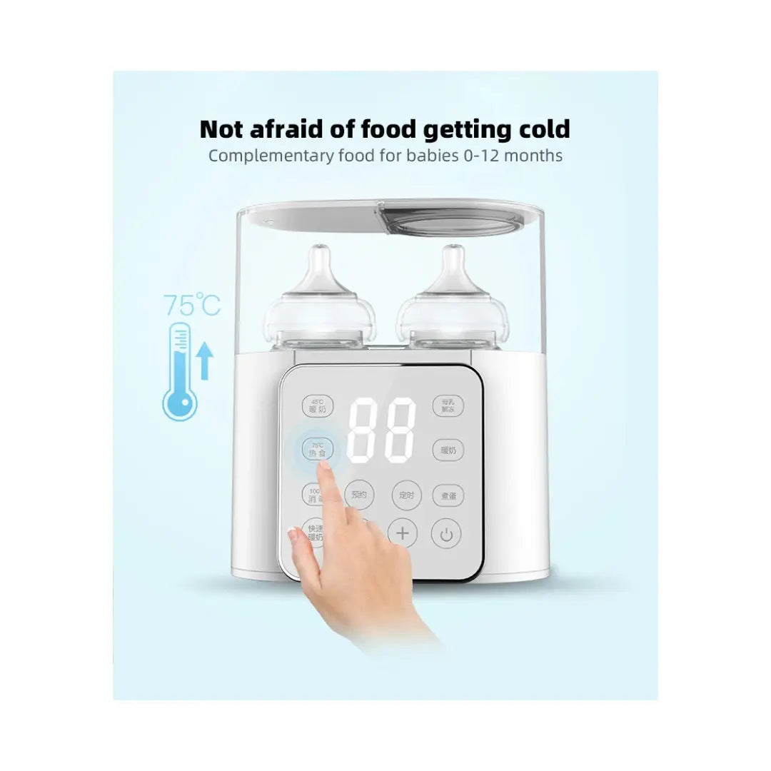 Bubby & Maa Baby Bottle Warmer Sterilizer Temperature Control