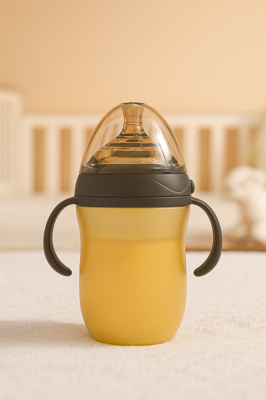 Baby Feeder Bottle with Silicone Handle Baby Bottle Photography Accessories 0-36 months