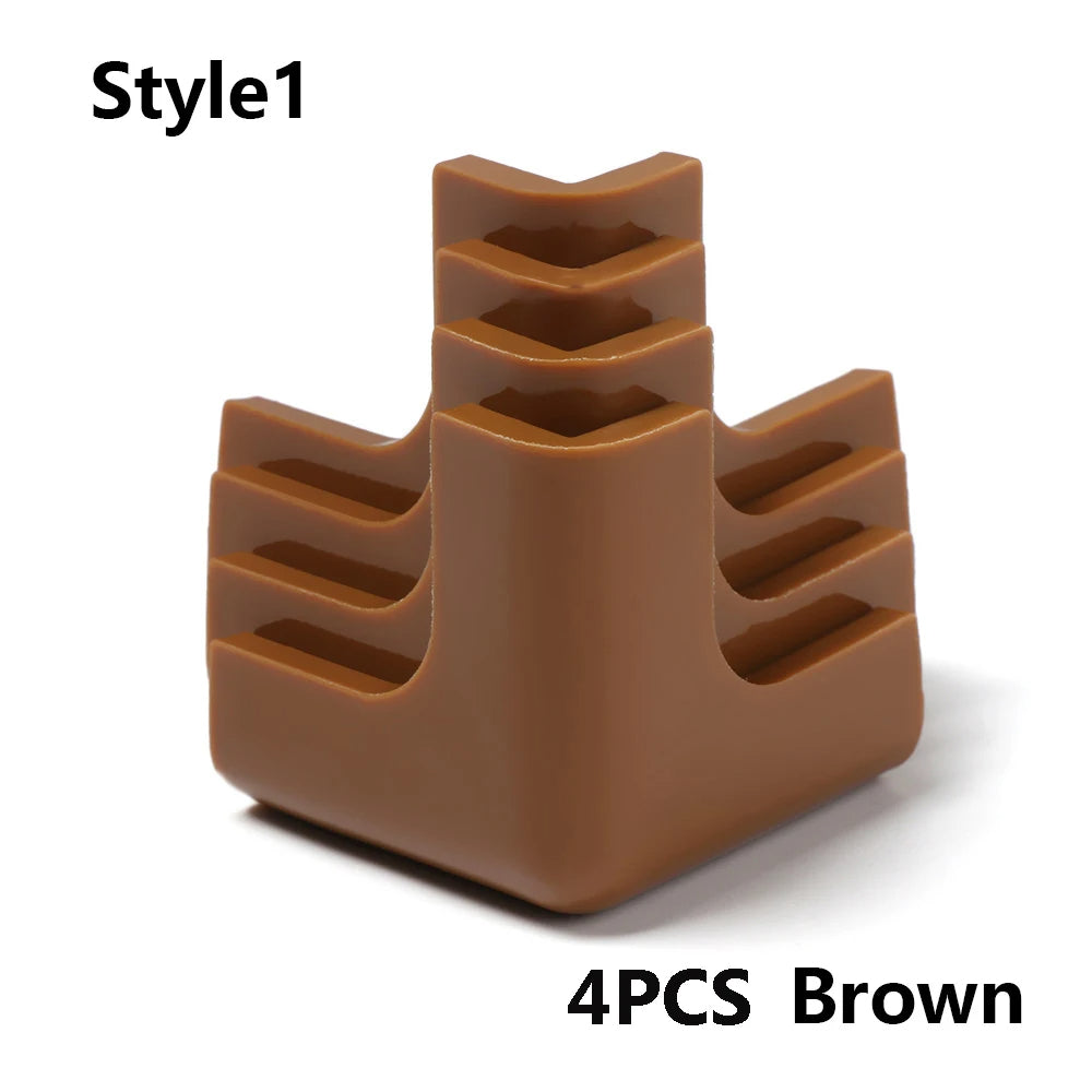 4Pcs Soft Silicone Corner Protectors Baby Safety Guards for Table Desk Edges