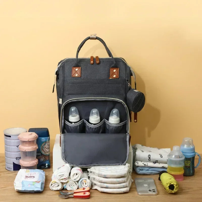 Large Capacity Diaper Bag Portable Travel Mommy and Baby Tote Multifunctional
