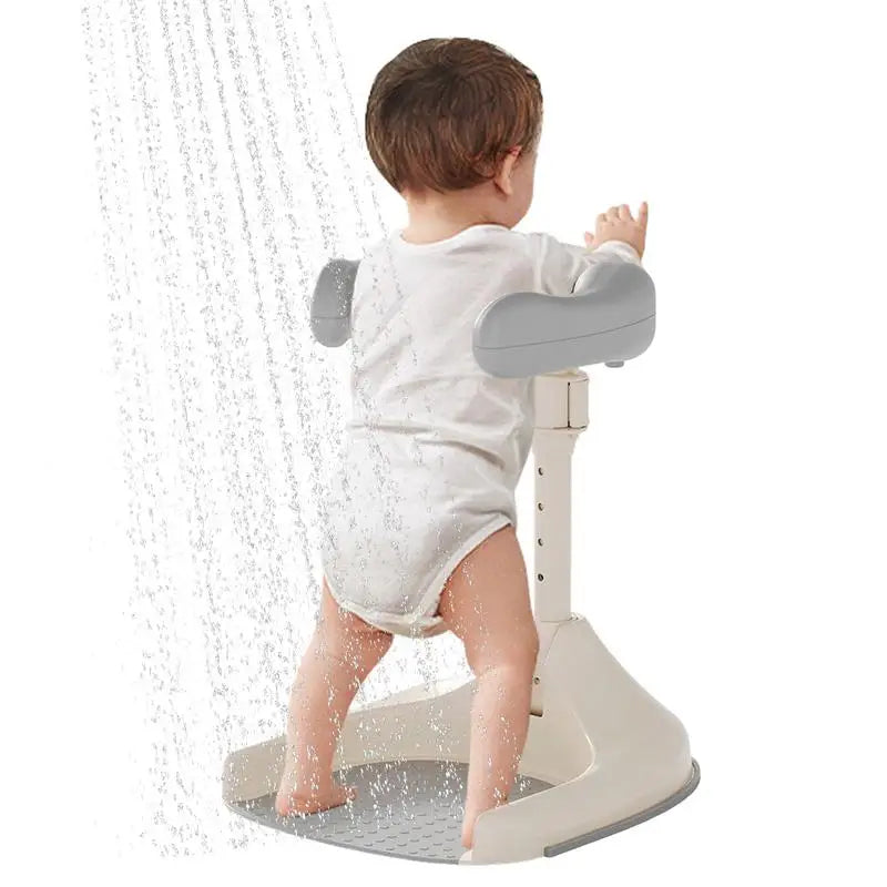 Baby Shower Stand Toddler Shower Standing Support Adjustable Newborn 0-6 Months