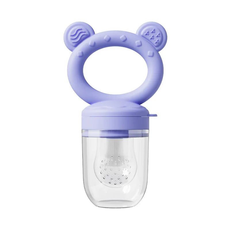 Baby Fruit Food Feeder Silicone Breastmilk Popsicle Molds Fruit Pacifier Feed