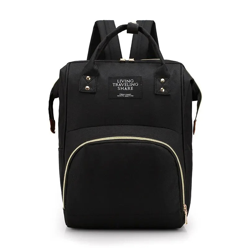 Large Diaper Bag Backpack Waterproof Multi-Function Travel Bag for Mom Baby