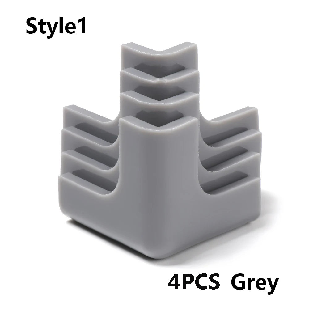 4Pcs Soft Silicone Corner Protectors Baby Safety Guards for Table Desk Edges
