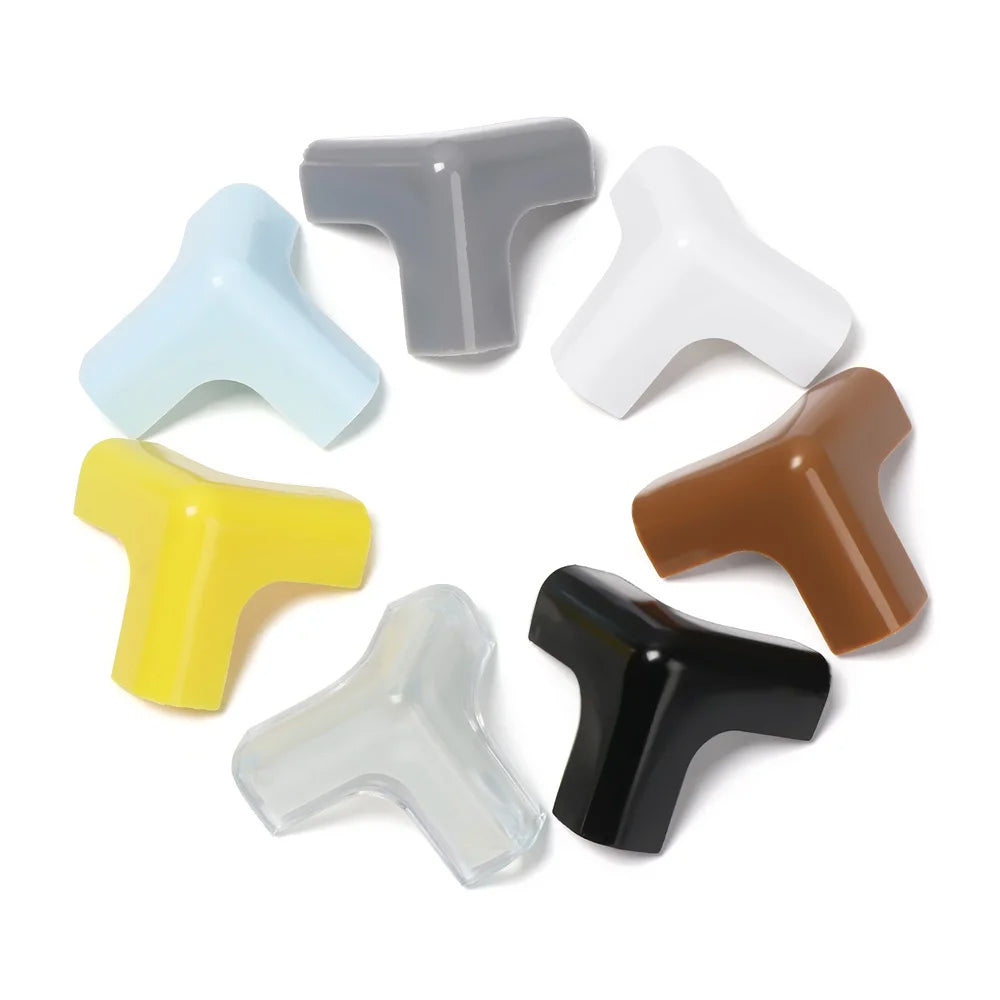 4Pcs Soft Silicone Corner Protectors Baby Safety Guards for Table Desk Edges