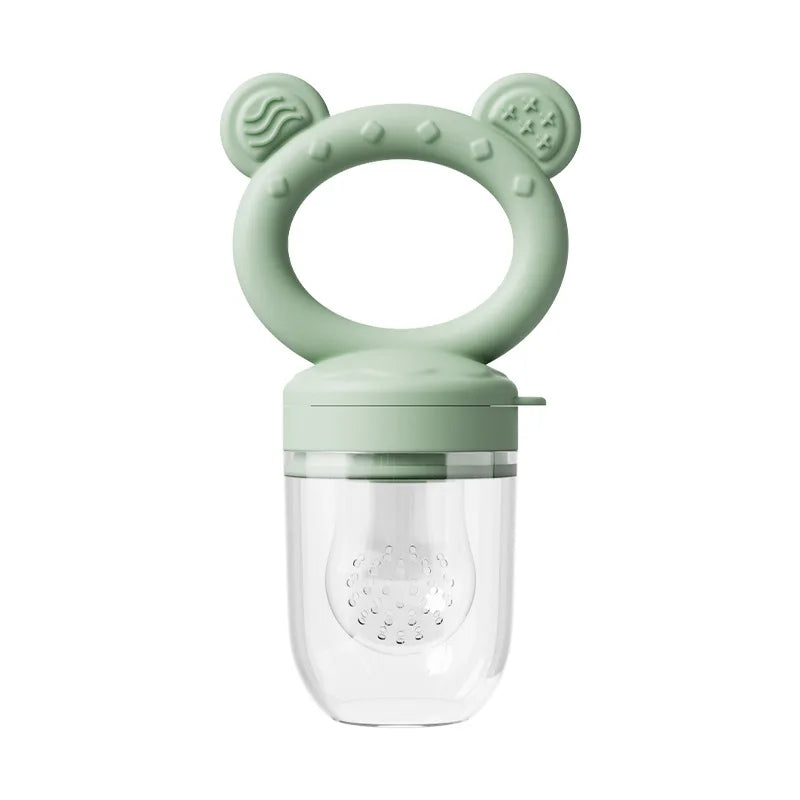 Baby Fruit Food Feeder Silicone Breastmilk Popsicle Molds Fruit Pacifier Feed