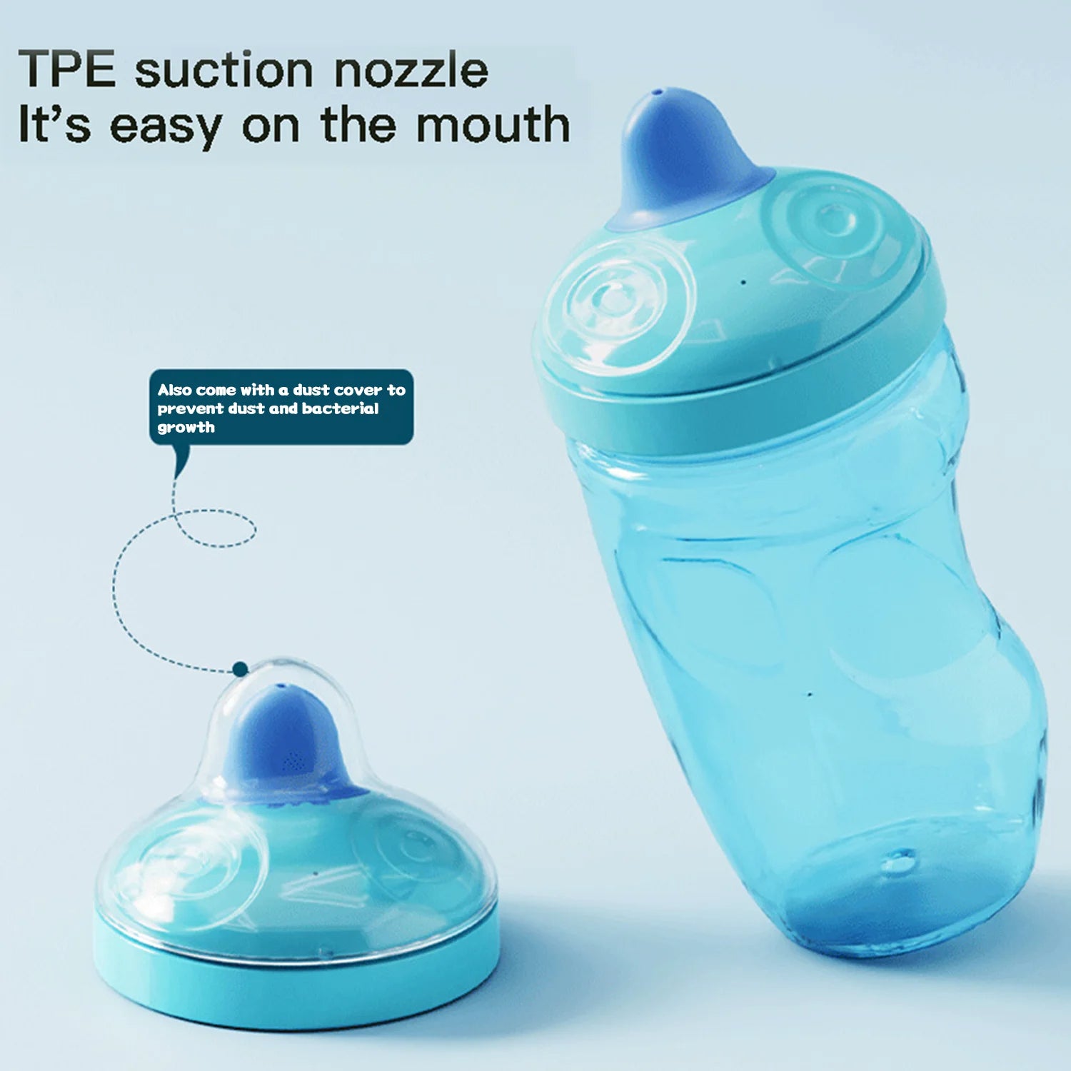 1PC 300ML Baby Duckbill Water Cup Leak-Proof BPA-Free Learn to Drink Milk Cup