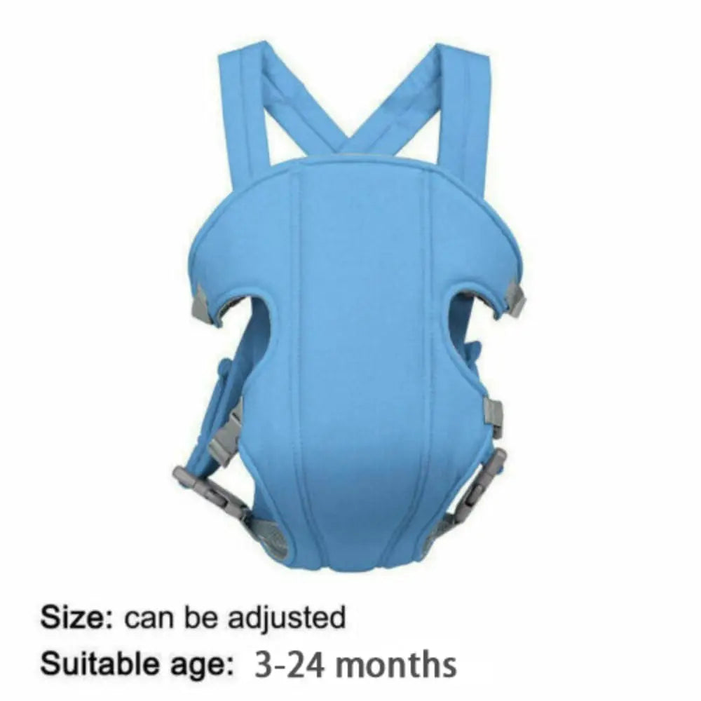 Adjustable Baby Carrier Sling Breathable Front Wrap Kangaroo Pouch Backpack