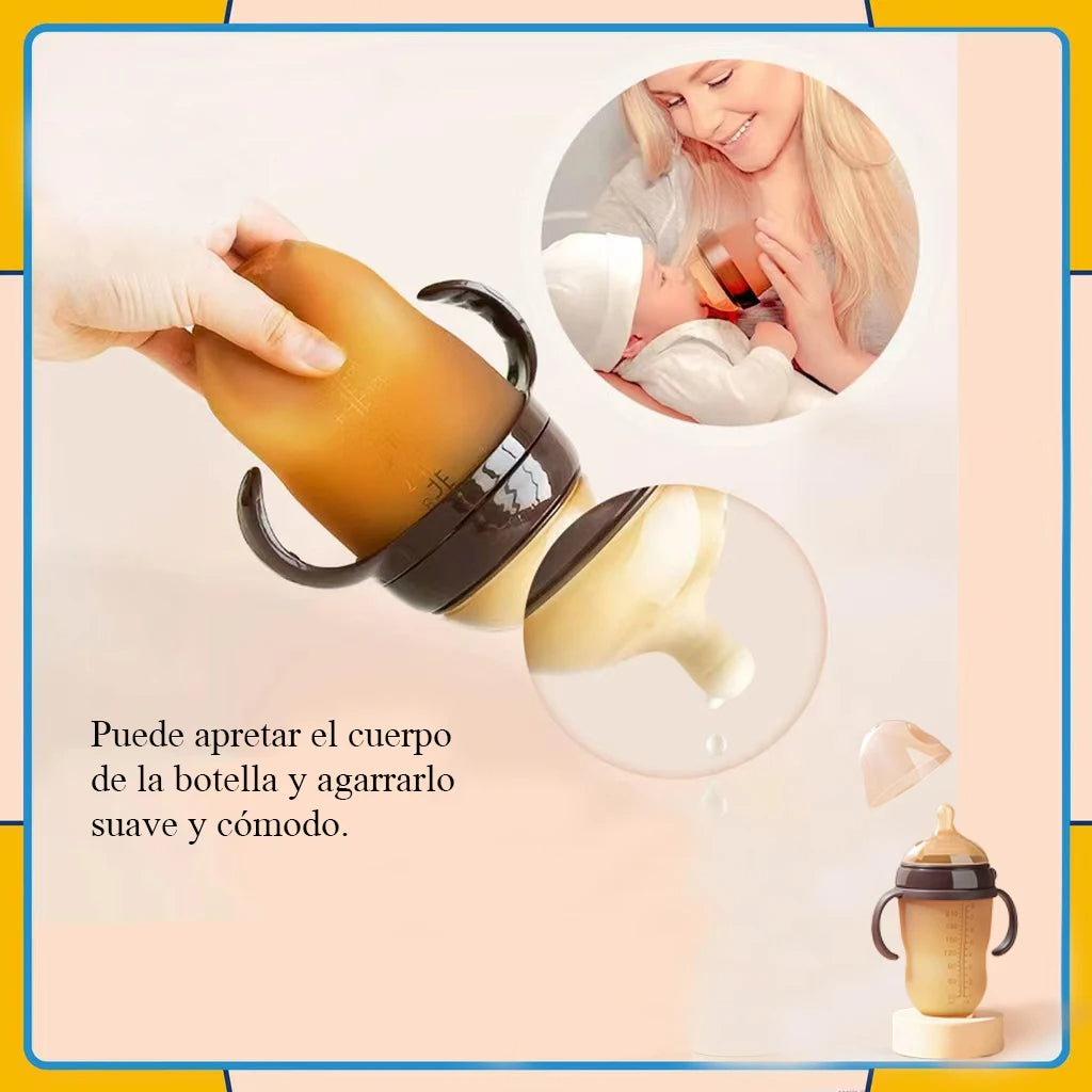 Baby Feeder Bottle with Silicone Handle Baby Bottle Photography Accessories 0-36 months