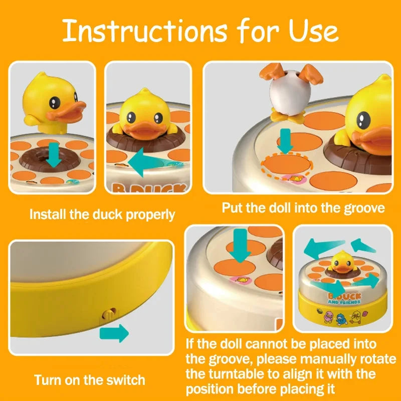 Montessori Duck Frog Jump Game – Kids Interactive Toy Gift Boys Girls