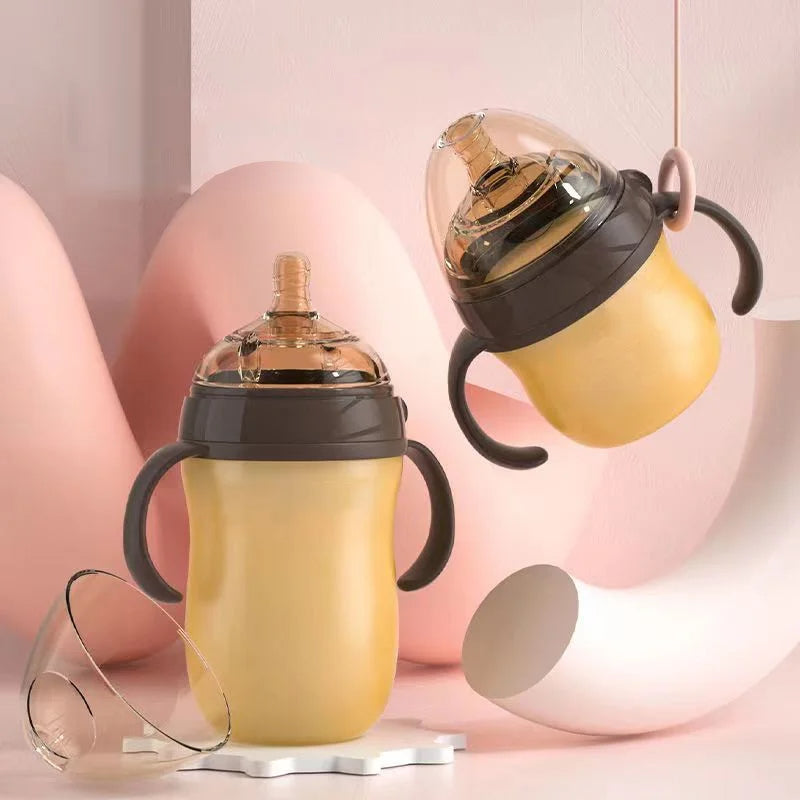 Baby Feeder Bottle with Silicone Handle Baby Bottle Photography Accessories 0-36 months