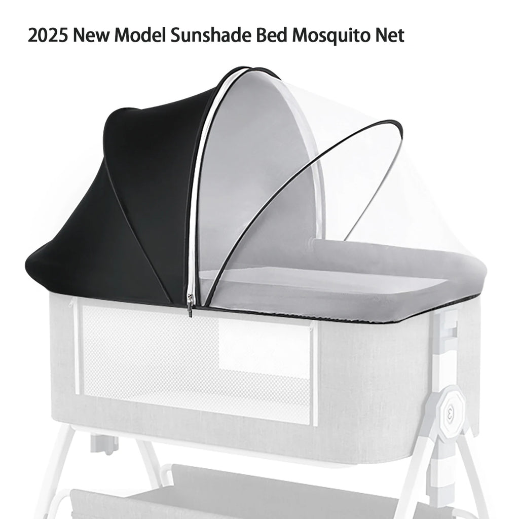 Foldable Mosquito Net Crib Tent Breathable Baby Cover Keeps Cats & Bugs Out