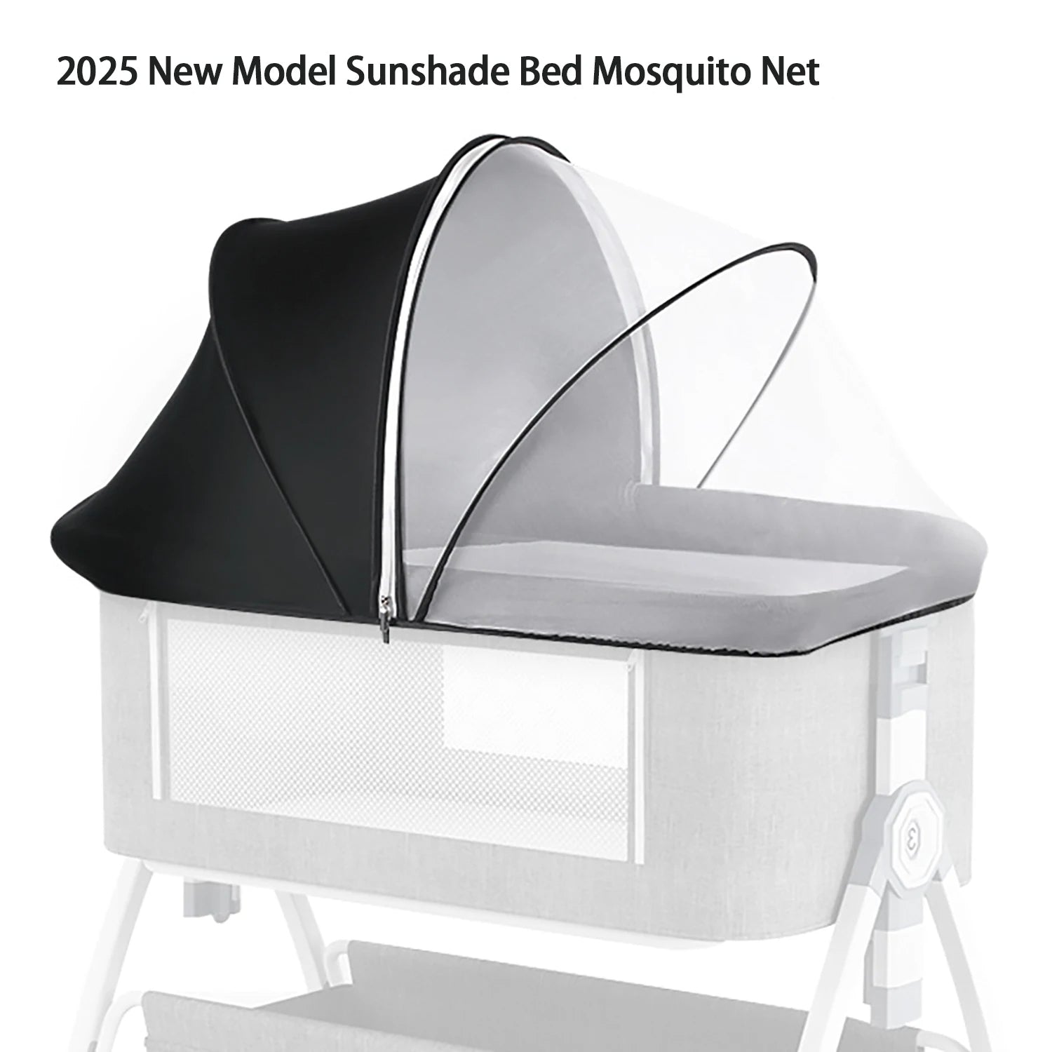 Foldable Mosquito Net Crib Tent Breathable Baby Cover Keeps Cats & Bugs Out