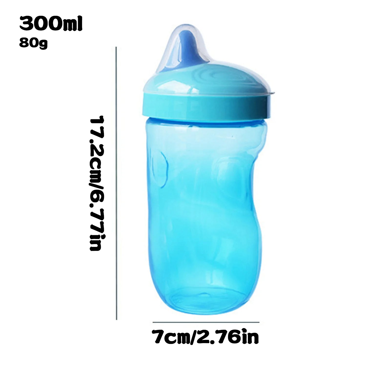 1PC 300ML Baby Duckbill Water Cup Leak-Proof BPA-Free Learn to Drink Milk Cup