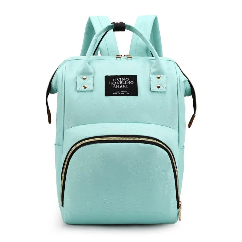 Large Diaper Bag Backpack Waterproof Multi-Function Travel Bag for Mom Baby