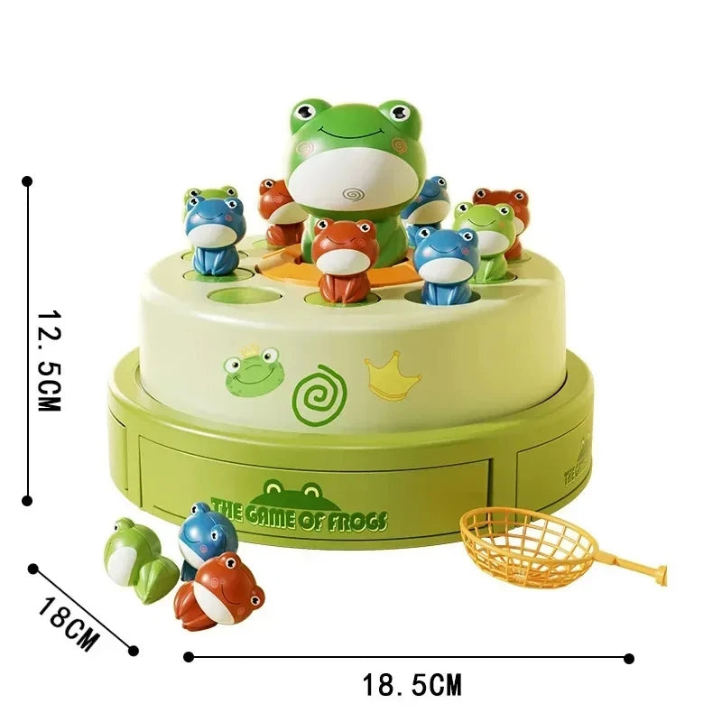 Montessori Duck Frog Jump Game – Kids Interactive Toy Gift Boys Girls