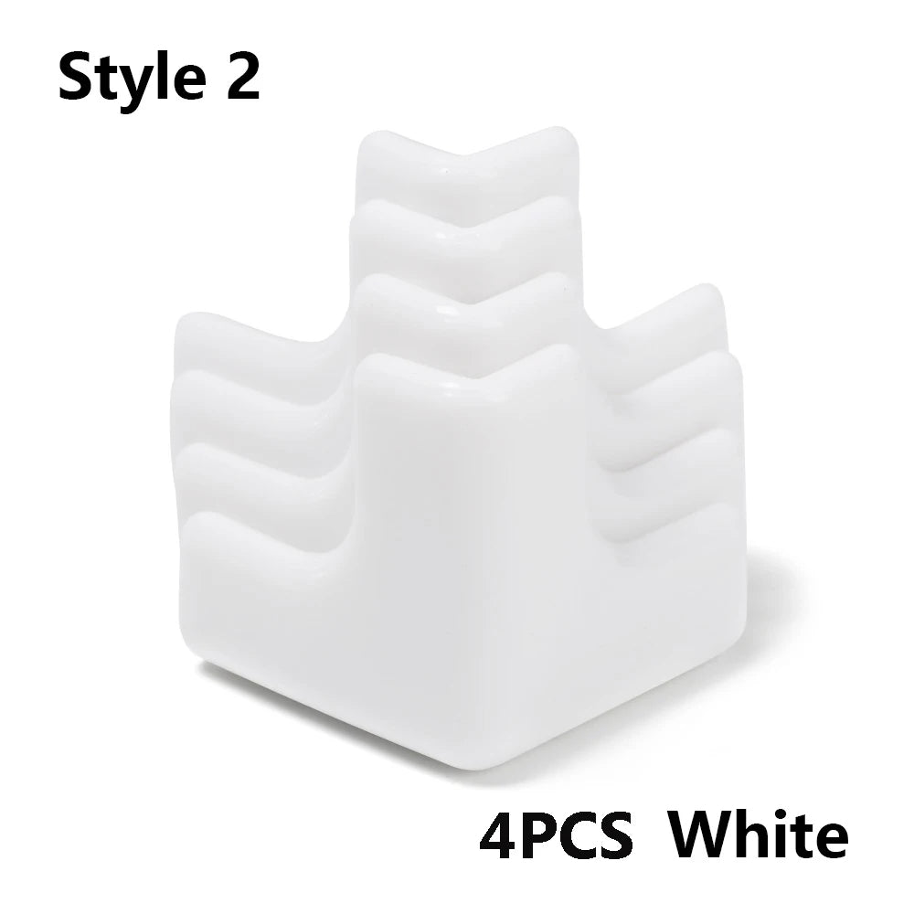 4Pcs Soft Silicone Corner Protectors Baby Safety Guards for Table Desk Edges