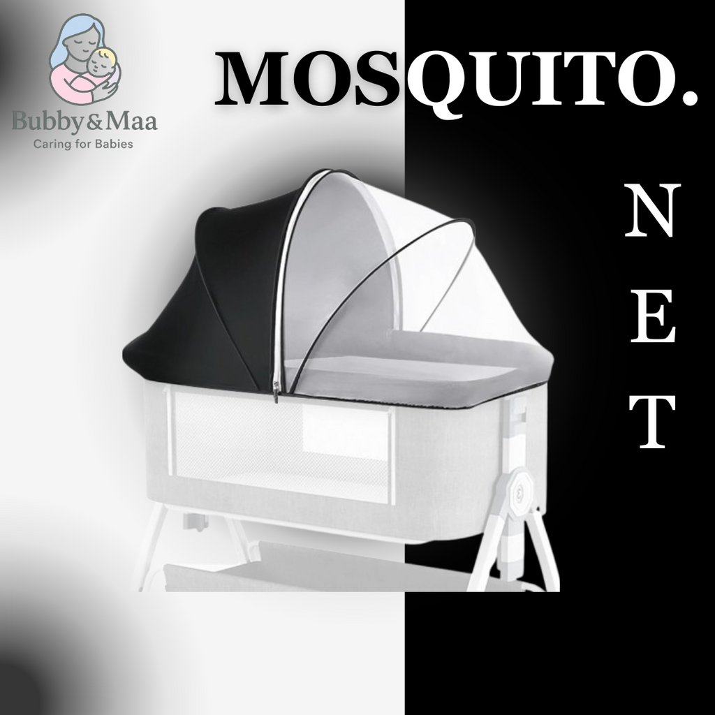 Foldable Mosquito Net Crib Tent Breathable Baby Cover Keeps Cats & Bugs Out