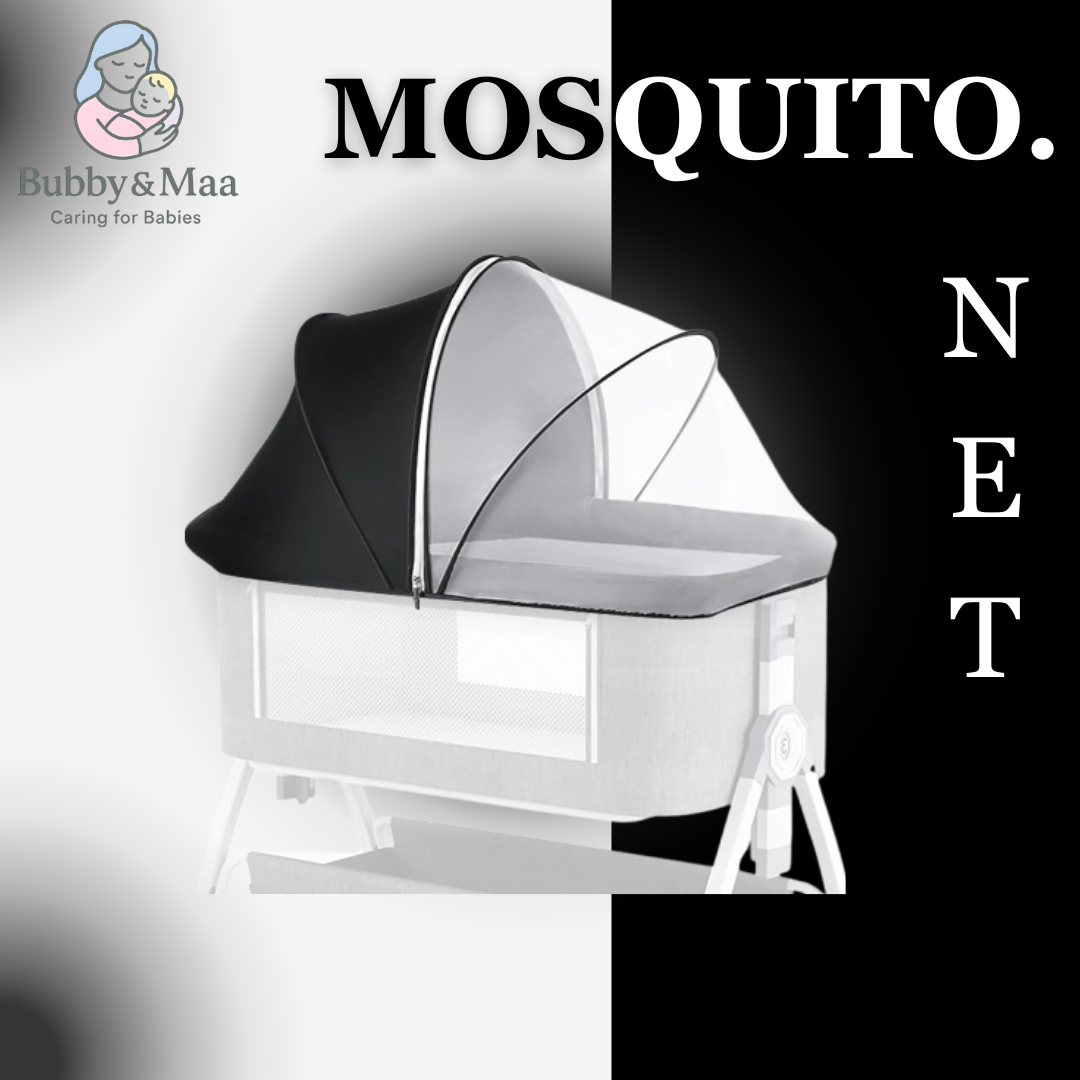 Foldable Mosquito Net Crib Tent Breathable Baby Cover Keeps Cats & Bugs Out