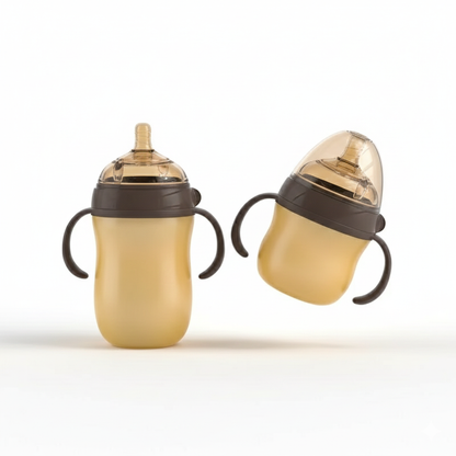 Baby Feeder Bottle with Silicone Handle Baby Bottle Photography Accessories 0-36 months