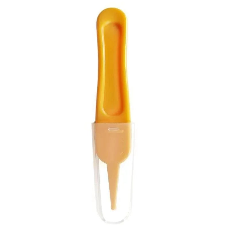 Baby Nasal Tweezers Nose And Ear Cleaner Plastic Pincet Clip Safety Cleaning